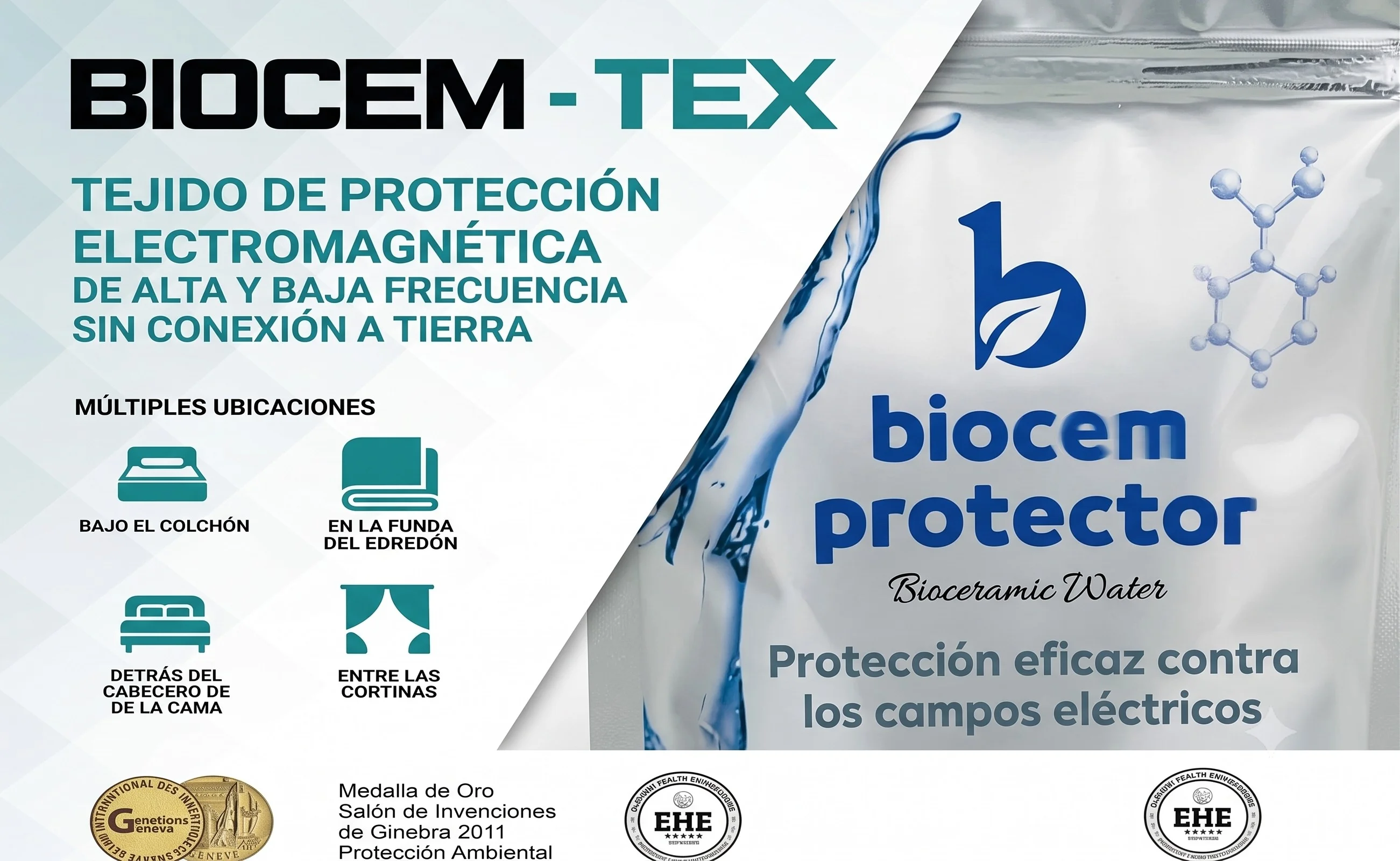Application de la solution Biocem pour l'absorption électrique passive